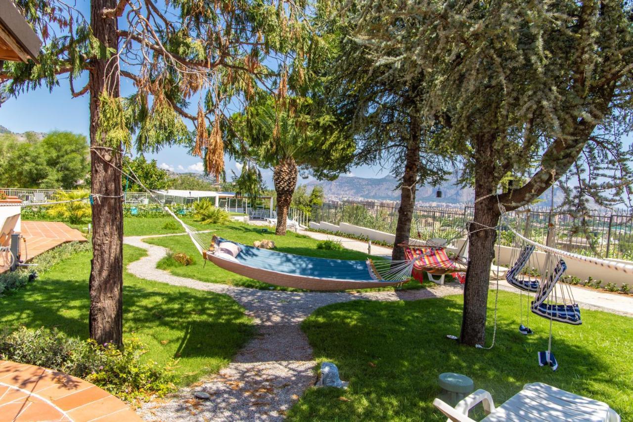 Da Vinci Mini Resort Villa Con Piscina Palermo Exterior foto