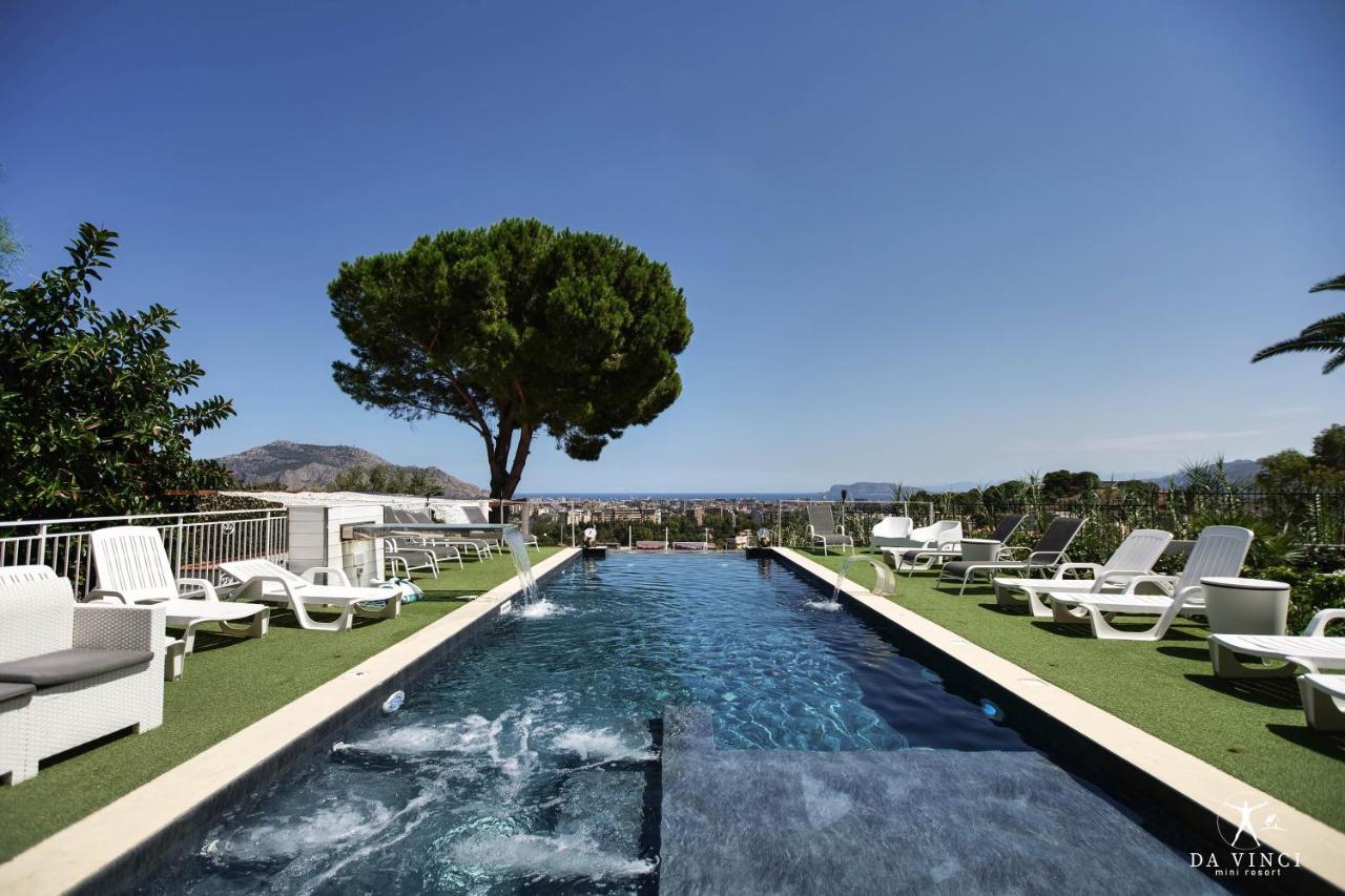 Da Vinci Mini Resort Villa Con Piscina Palermo Exterior foto
