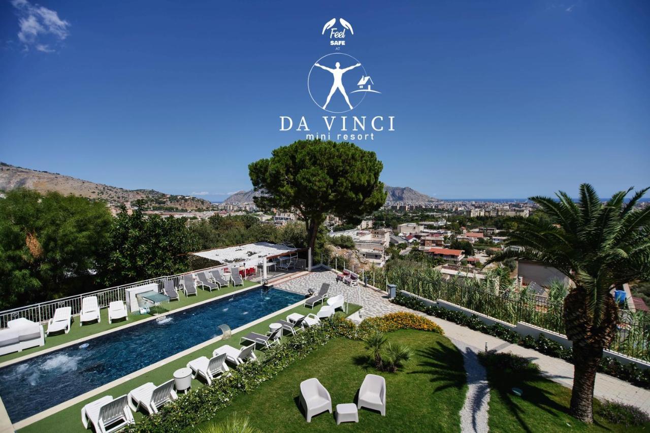 Da Vinci Mini Resort Villa Con Piscina Palermo Exterior foto